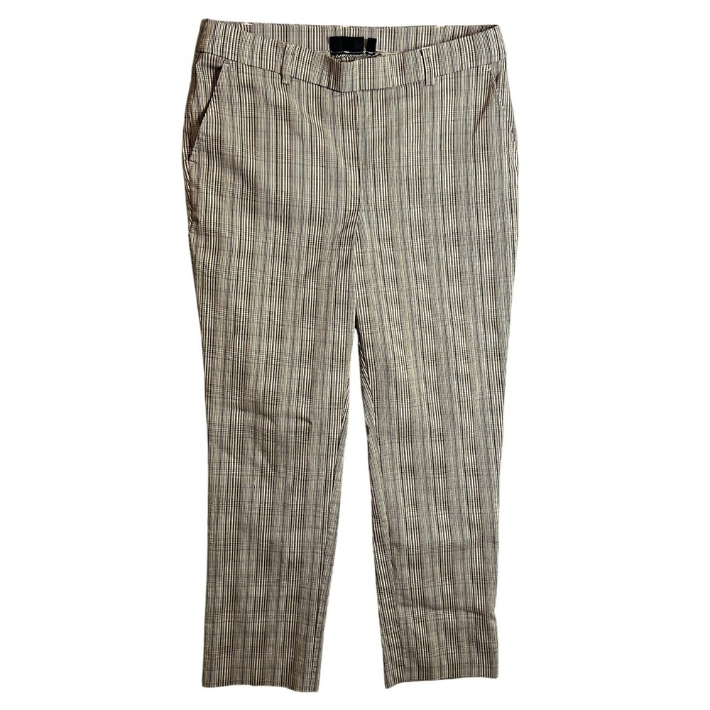 Rafaella Women's Size 16 Plaid Dress Pants Career Business Casual Ankle Trousers
